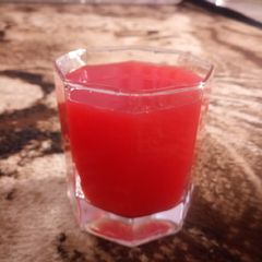 A picture of Watermelon and ginger lemonade.