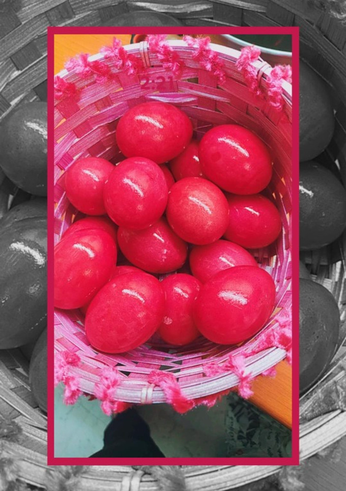 Φωτογραφία της συνταγής Πασχαλινά αυγά 🌺