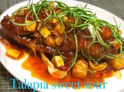 Gambar tilapia masam manis