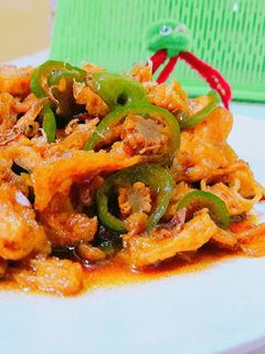 Foto resep Tumis pinggiran tahu cabe gendot