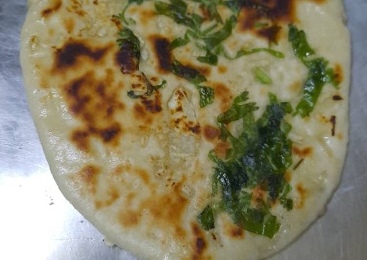 Simple Way to Prepare Homemade Garlic butter naan