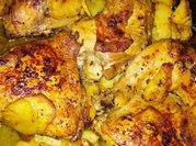 Una foto de muslo de pollos