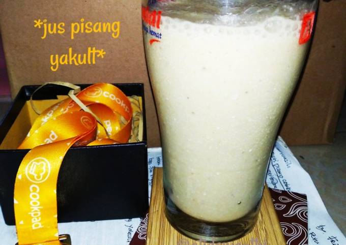 *jus pisang yakult*