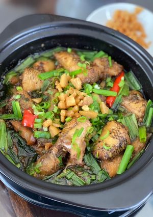 Hình của món Cá bống kho.