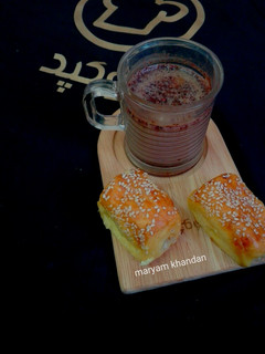 عکسی از دستور شیک ارده و شکلات