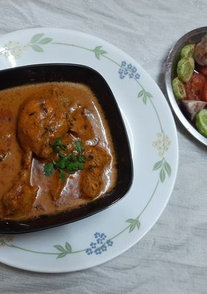 चिकन अंगारा-चिकन करी (chicken angara chicken curry recipe in mar रेसिपी चे मुख्य फोटो 