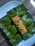 Pepes jamur janggel dan tahu