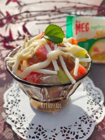 Langkah Gampang Membikin Resep  Salad simple yang Lezat Sekali, Enak