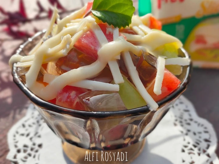 Langkah Gampang Membikin Resep  Salad simple yang Lezat Sekali, Enak