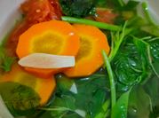 Gambar sayur bening bayam