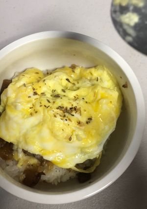 蛋包滷肉飯-ccr系列 的食譜成品照片
