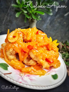Foto resep Koloke Ayam Asam Manis