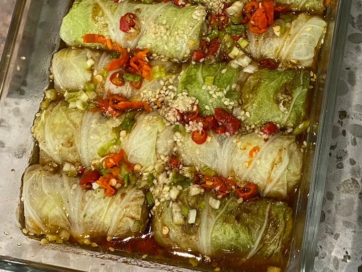 Langkah Gampang Menyiapkan Resep Sawi gulung yang Menggugah Selera Anti Ribet, Lezat Sekali