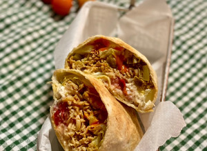 Foto principal de Durum kebap casero versión express en freidora de aire Ninja Foodie