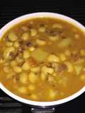 White beans ghuguni