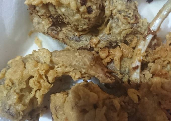 Easiest Way to Make Homemade Fried Chops in basin
