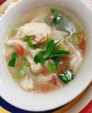 Canh chua cá diêu hồng- ăn dặm cùng con