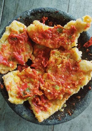 Foto resep Telur geprek