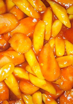 Foto resep Resep tteokbokki / topokki sederhana dan mudah