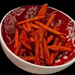 A picture of Trader Joes/ Sprouts Chili-Lime Rolled Tortilla Chips.