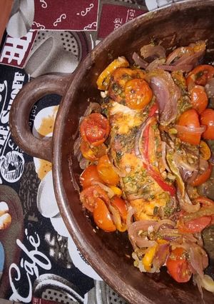 Una foto de Salmón a la Peruana