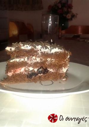 Φωτογραφία της συνταγής Lazy black forest cake