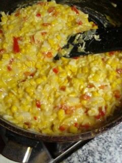 Una foto de Relleno para tarta o empanadas de humita !