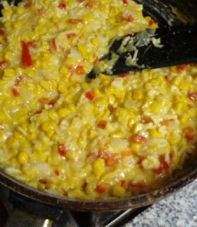 Una foto de Relleno para tarta o empanadas de humita !