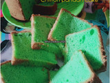 Chiffon pandan