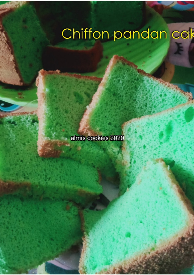 Foto resep Chiffon pandan