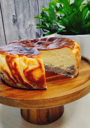 🧀芋泥巴斯克乳酪蛋糕 的食譜成品照片