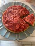 Strawberry upside down cake