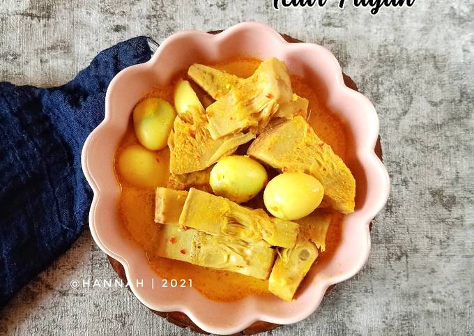 Gulai Nangka Muda Telur Puyuh