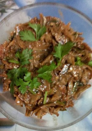 A picture of Omena in coconut milk #authormarathon#.