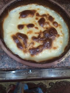صورة لوصفة أرز باللبن في الفرن