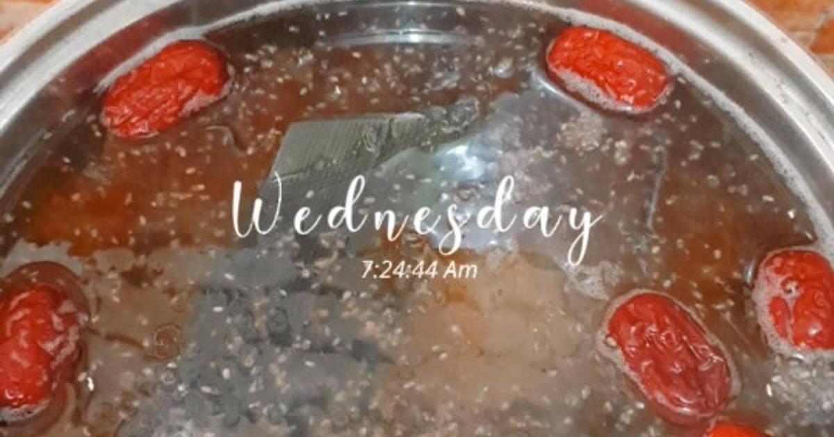 Resep Peach Gum and Snow Bird Nest🥣 Dessert oleh cobamasak Cookpad