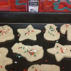 A picture of Christmas Cookies.