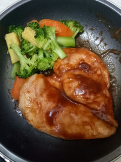 Foto resep Ayam Panggang Saus Barbeque: menu sehat/diet