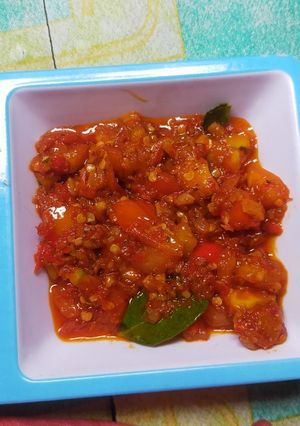 Foto resep Sambal daun jeruk