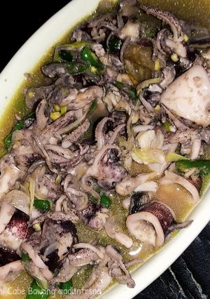 Foto resep Tumis Cumi Cabe Bawang