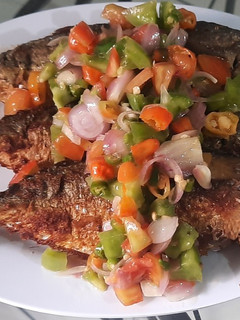 Foto resep Kembung Goreng Sambal Dabu-Dabu