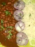 Kidney bean gravy/rajma gravy