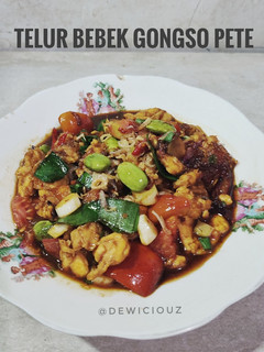 Foto resep Telur Bebek Gongso Pete