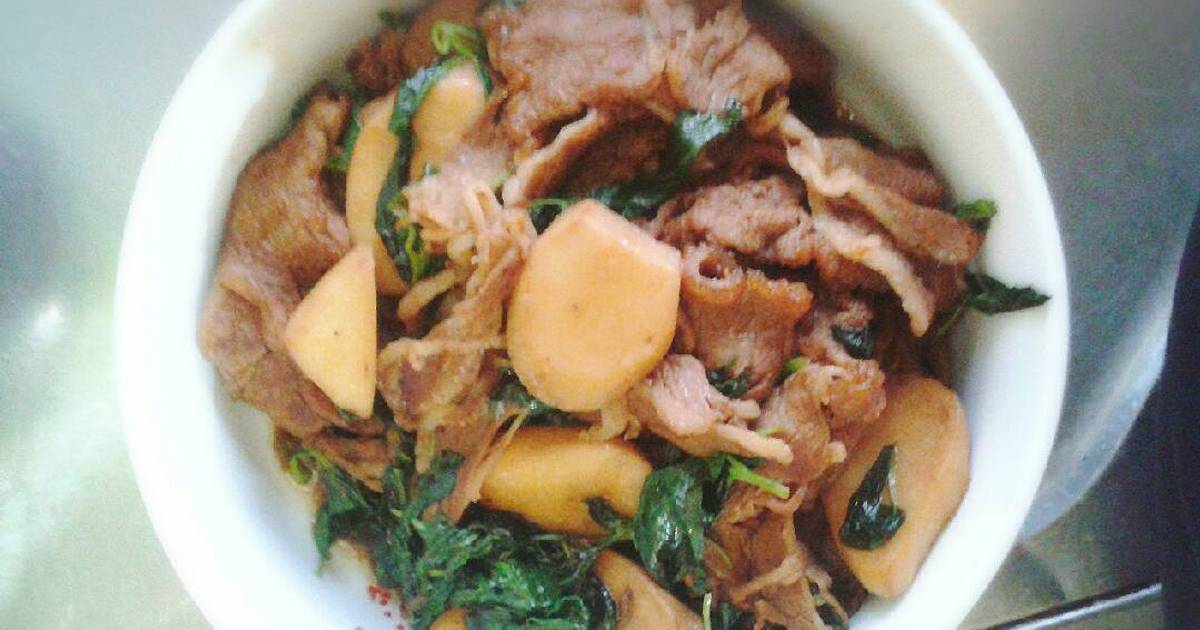 Resep Beef Basil oleh Christie Tsai Cookpad