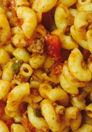 صورة لوصفة معكرونة بالخضروات🍝