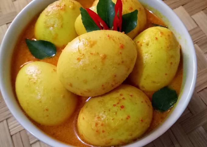 Panduan Membuat Resep 177. Gulai telur