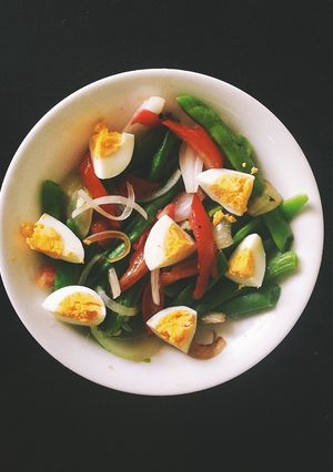 Hình của món Salad đậu bắp.
