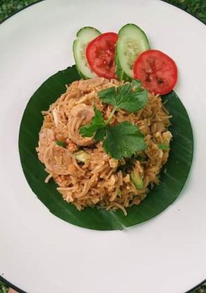 Foto resep Bihun Udang Baso