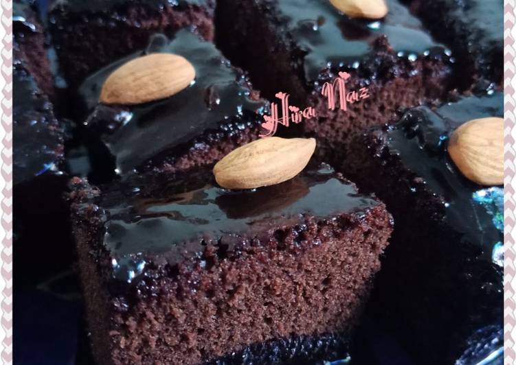 Recipe of Homemade #Chocolate_Brownies ! #KokabAndCookpad #FoodiesAndFriends #ILoveMeetha
