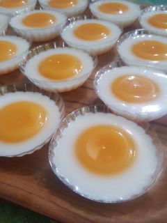 Foto resep Puding Ceplok Telur